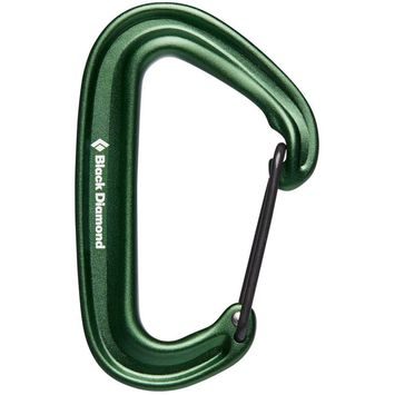 BLACK DIAMOND MINIWIRE CARABINER Green