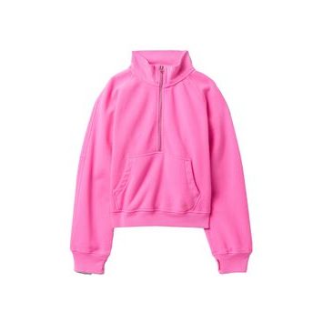 GAP Dětská sportovní mikina GapFit Růžová