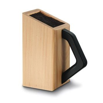 VICTORINOX Cutlery block Universal, beechwood, empty