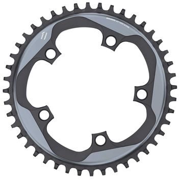 SRAM 11.6215.186.000 - SRAM CHAINRING 44T V4 104 AL3 BBLK CNC
