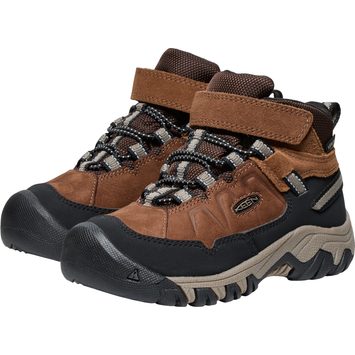 KEEN TARGHEE IV MID WP CHILDREN bison/brindle