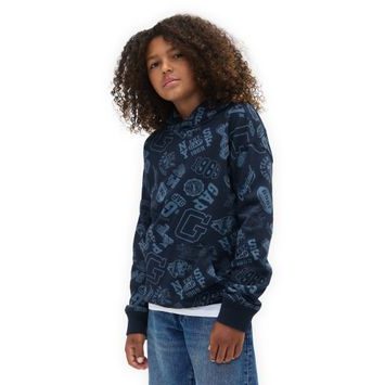 GAP 795213-01 Dětská mikina s logem Tmavě modrá