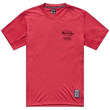 TROY LEE DESIGNS Skyline Ride SS Tee Feathered Ember Red
