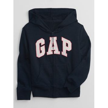 GAP 692277-10 Dětská mikina GAP logo zip Tmavě modrá