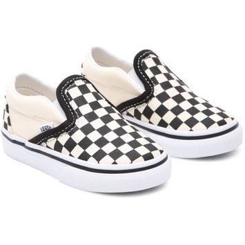 VANS TD Classic Slip-On Blk&WhtChckerboard/Wht
