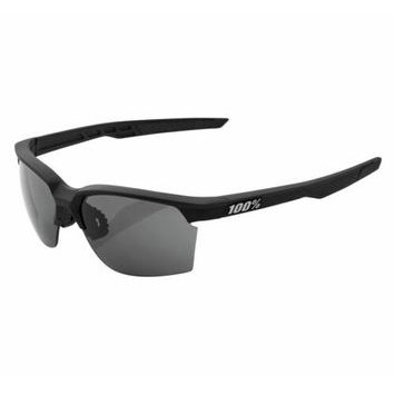 100% SPORTCOUPE - SOFT TACT BLACK - SMOKE LENS