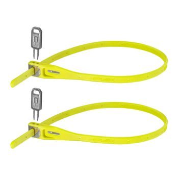 HIPLOK Z LOK TWIN PACK LIME (ZLK2LI)