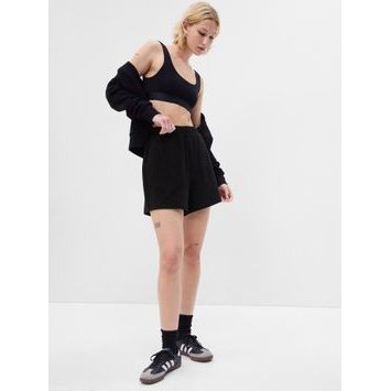 GAP 616631-01 Kraťasy s pružným pasem Černá