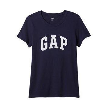 GAP Tričko s logem Tmavě modrá