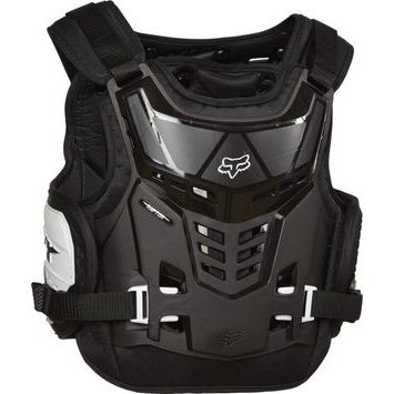 FOX Yth Raptor Proframe Lc, Ce Black/White