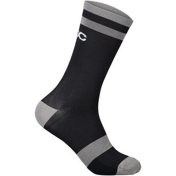 POC Lure MTB Sock Long Uranium Black/Granite Grey