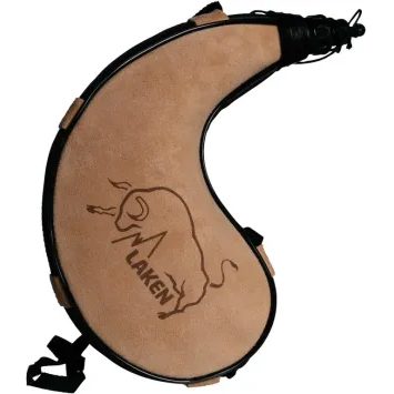 LAKEN Leather Wine Bota Water Canteen Kidney Shape 2000 ml