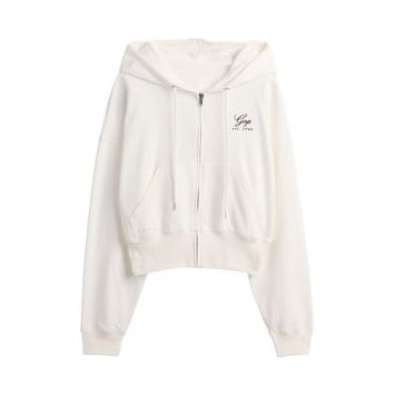 GAP Oversize mikina s logem VintageSoft Americana Bílá