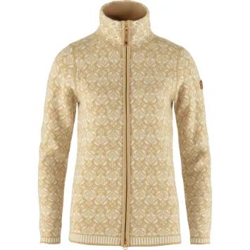 FJÄLLRÄVEN Snow Cardigan W, Dune Beige