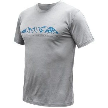 SENSOR MERINO ACTIVE MOUNTAINS pánské triko kr.rukáv šedá