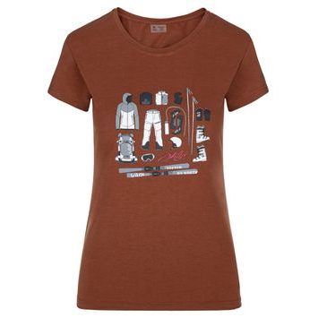 KILPI TORNES-W Tmavě červená