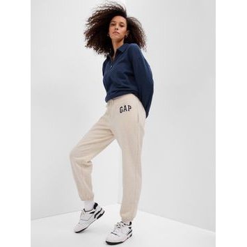 GAP 463492-12 Tepláky GAP Logo fleece, Béžová