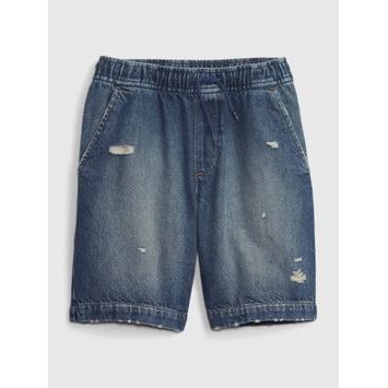 GAP 612952-00 Dětské džínové kraťasy Modrá