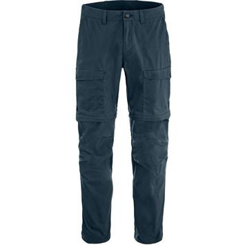 FJÄLLRÄVEN Abisko Hybrid Trail Trs Zip-off M Navy