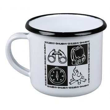 HUSKY PLECHOVÝ HRNEK CAMPING-BÍLÝ