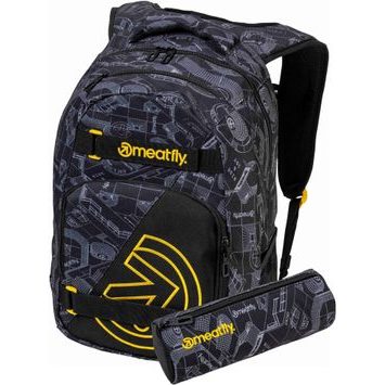 MEATFLY Exile 24, Blueprint Black