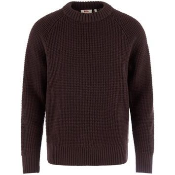 FJÄLLRÄVEN Övik Waffle Knit M Black Oak