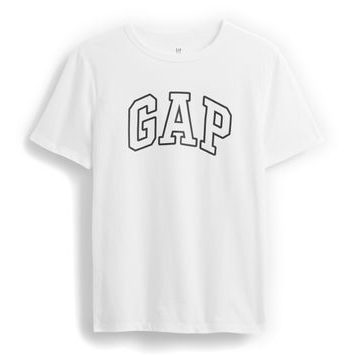 GAP 797009-00 Dětské tričko s logem Bílá