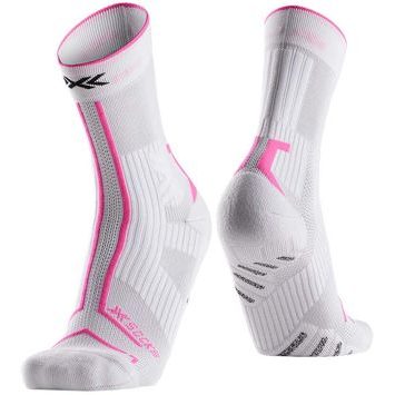 X-BIONIC X-SOCKS® TRAILRUN TERRASKIN EXPERT CREW X WHITE/FLUO PINK