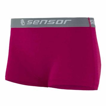 SENSOR MERINO ACTIVE dámské kalhotky s nohavičkou, lilla