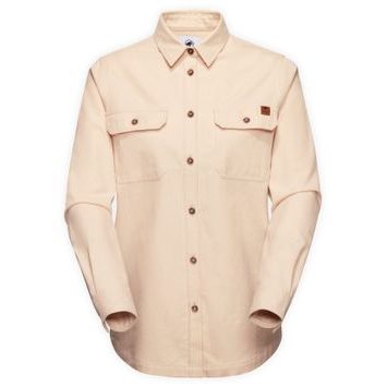 MAMMUT Tamaro Undyed Longsleeve Shirt Women light brown (undyed)