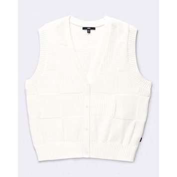 VANS AVENUE SWEATER VEST marshmallow