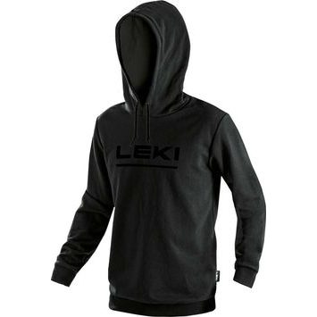 LEKI Logo Hoodie LEKI, black-black