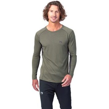 HANNAH TARAN L/S tea leaf/anthracite