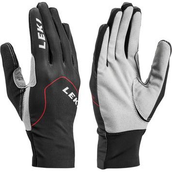 LEKI Nordic Skin, black-red-graphite
