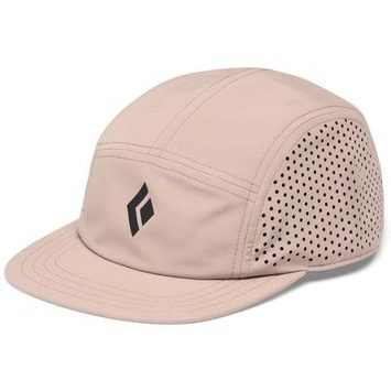 BLACK DIAMOND 5-PANEL SYNTHETIC CAP Pale Mauve-Black Icon Logo