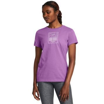 UNDER ARMOUR BOX WDMK ORIGINATORS SS, Provence Purple / White