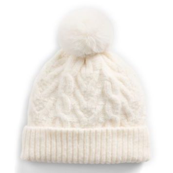 GAP 791536-01 Dětská pletená čepice Béžová