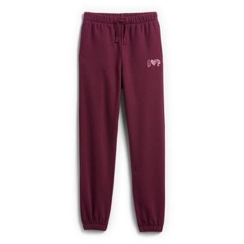 GAP 839207-04 Dětské tepláky s logem Červená