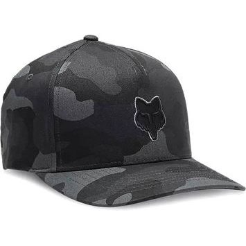 FOX Fox Head Flexfit Hat, Black Camo