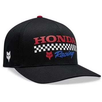 FOX Honda Flexfit Hat Black