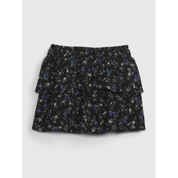 GAP 740076-01 Dětská kraťasová sukně Černá