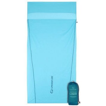 LIFEVENTURE Coollmax Sleep Bag Liner Rectangular 220 × 85 cm