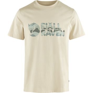 FJÄLLRÄVEN Multicolor Logo T-shirt M Chalk White