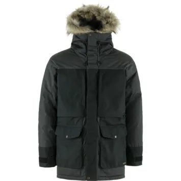 FJÄLLRÄVEN Polar Expedition Parka M, Iron Grey-Black