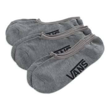 VANS CLASSIC SUPER NO SHOW (6.5-9, 3PK), heather grey
