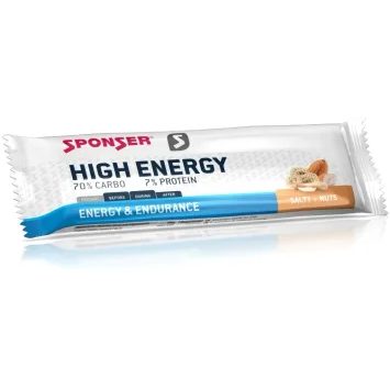 SPONSER HIGH ENERGY BAR 45 g salty+nuts