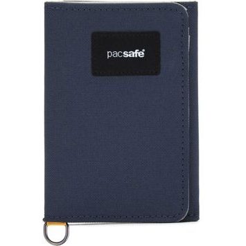 PACSAFE RFIDSAFE TRIFOLD WALLET coastal blue