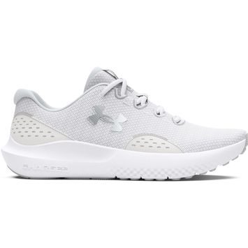 UNDER ARMOUR W Charged Surge 4, White / Distant Gray / Metallic Silver