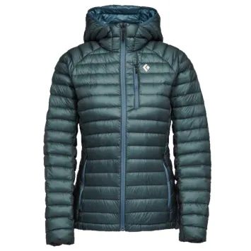 BLACK DIAMOND W APPROACH DOWN HOODY, Creek Blue