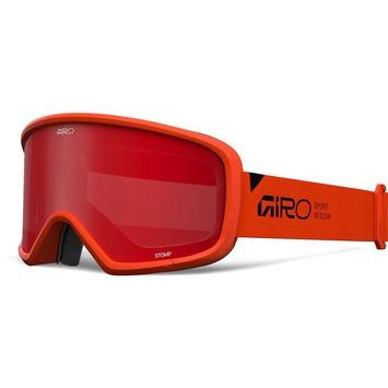 GIRO Stomp Orange Wordmark-Amber Scarlet
